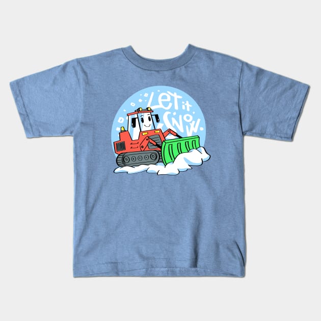 Let it snow! Kids T-Shirt by il4.ri4